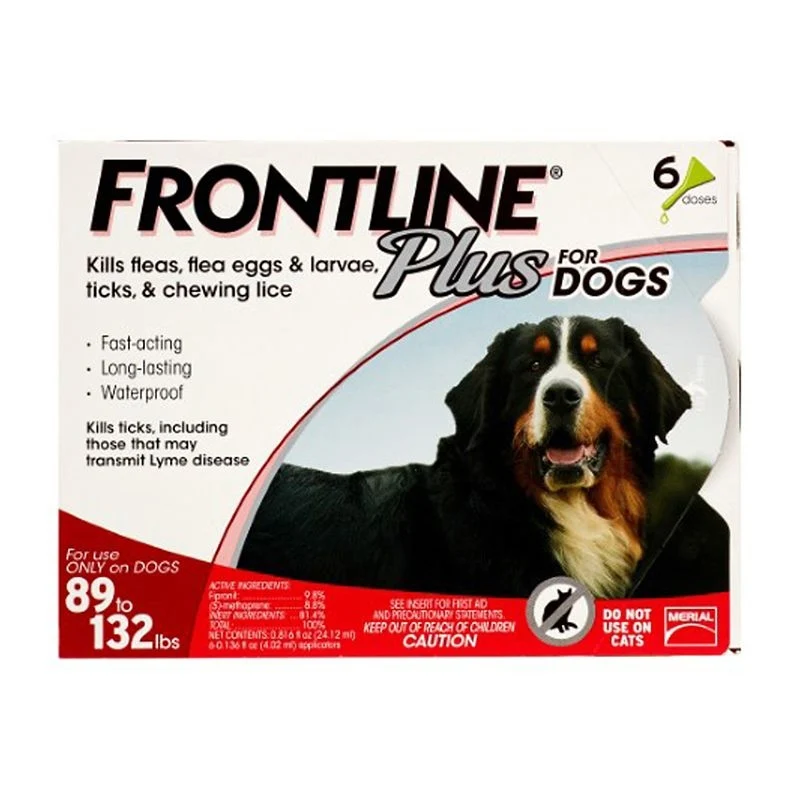 Frontline Plus Dog 89/132 Lbs