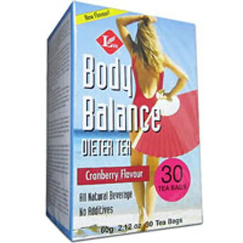 Body Slim Dieter Cranberry Tea 30 Sacos Do Tio Lees Teas