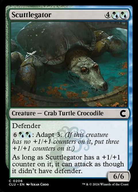 Scuttlegator (206) Non-Foil / Near Mint