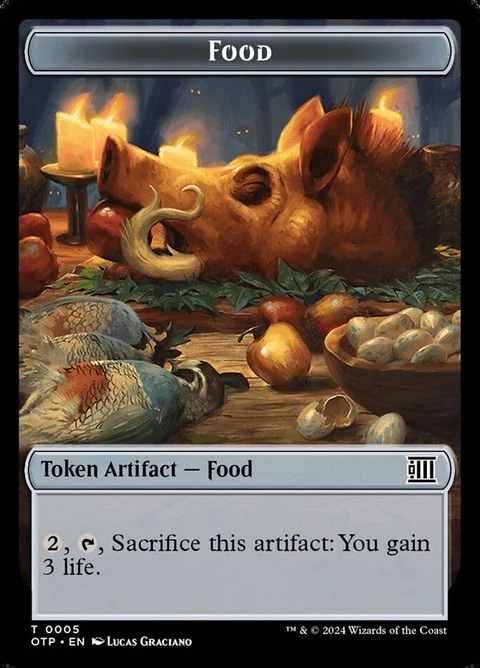 Food (5) Non-Foil / Near Mint