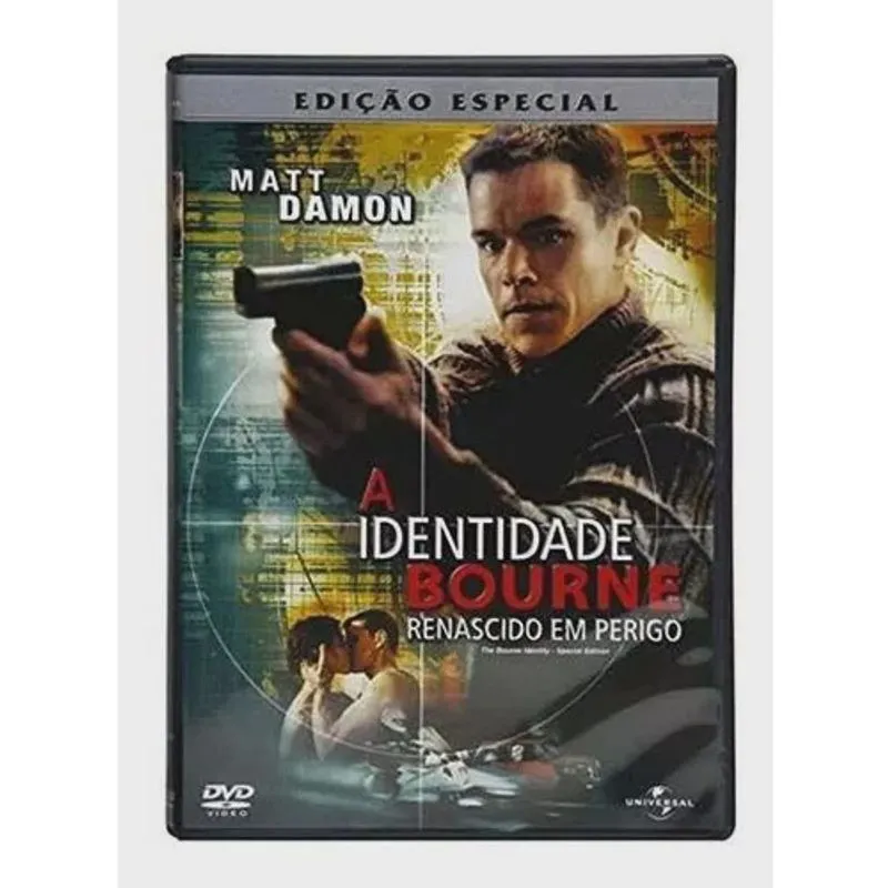 Dvd A Identidade Bourne Renascido em Perigo Edição Especial