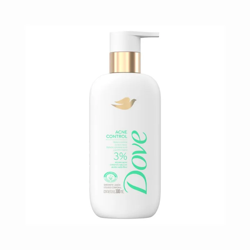 Jabón Líquido Corporal Dove Acne Control x 300 ml