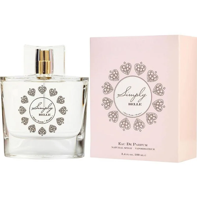 Perfume Feminino Simply Belle Exceptional Parfums Eau De Parfum 100 Ml