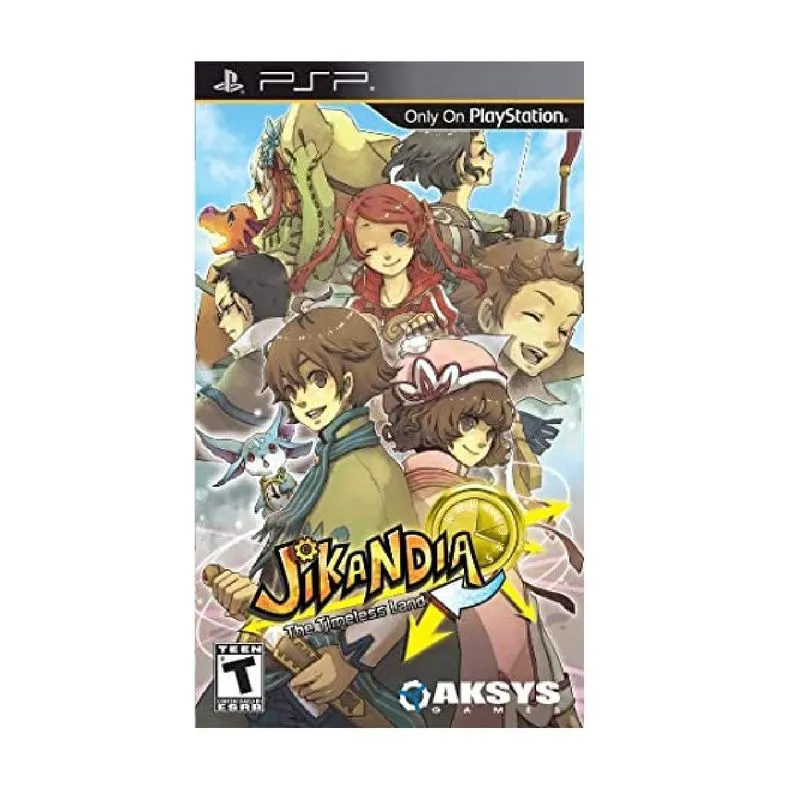 Jogo Mídia Física Jikandia The Timeless Land Psp