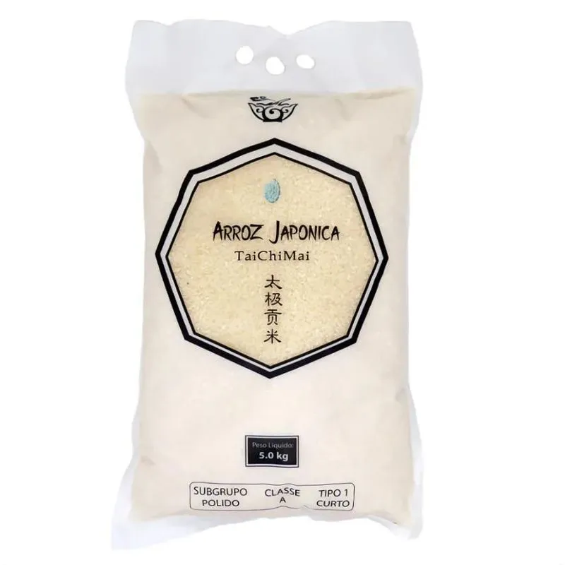 Arroz Japonês Japonica Taichimai Grao Curto 5kg