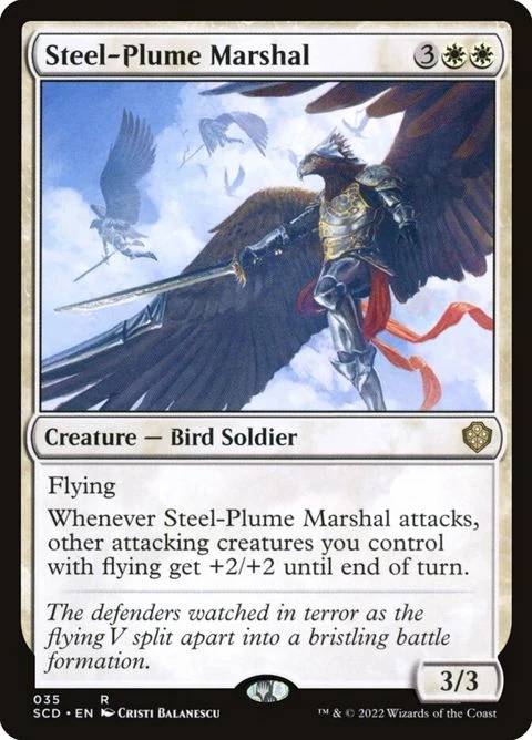 Steel-Plume Marshal (35) Non-Foil / Near Mint