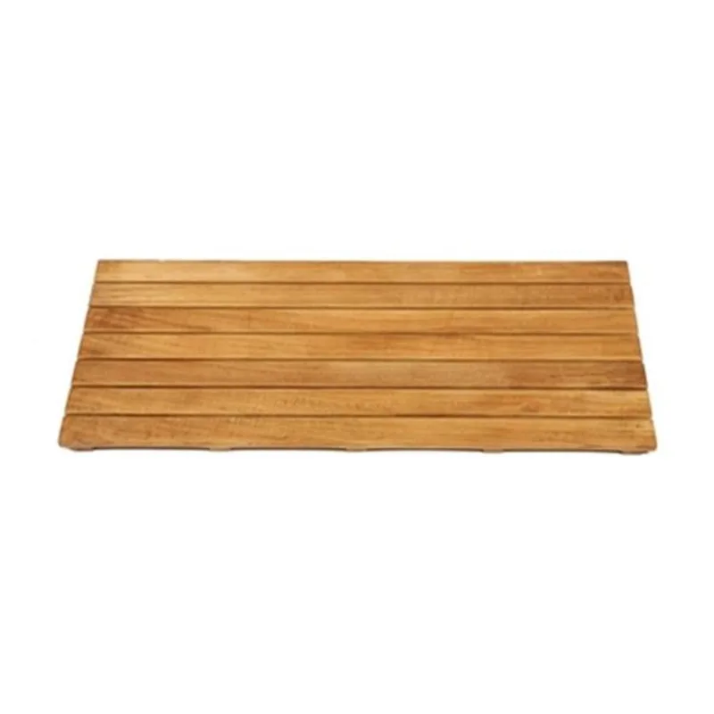 ARB Teak & Specialties Shower Mat - 32-in x 14-in - Teak - Brown