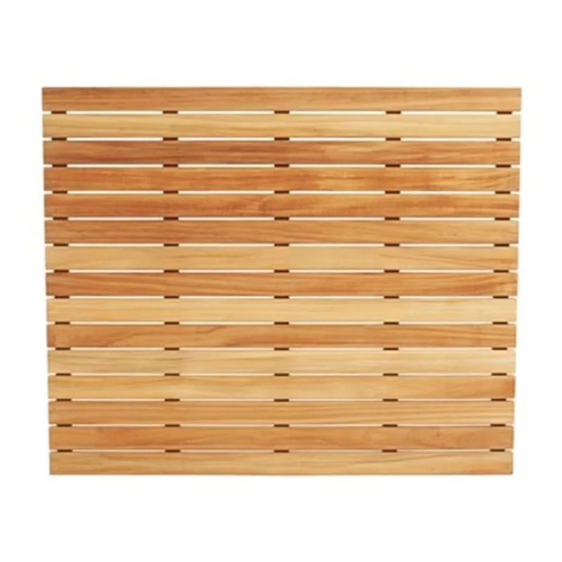 ARB Teak & Specialties Shower Base/Bath Mat - 30-in x 30-in - Teak - Brown