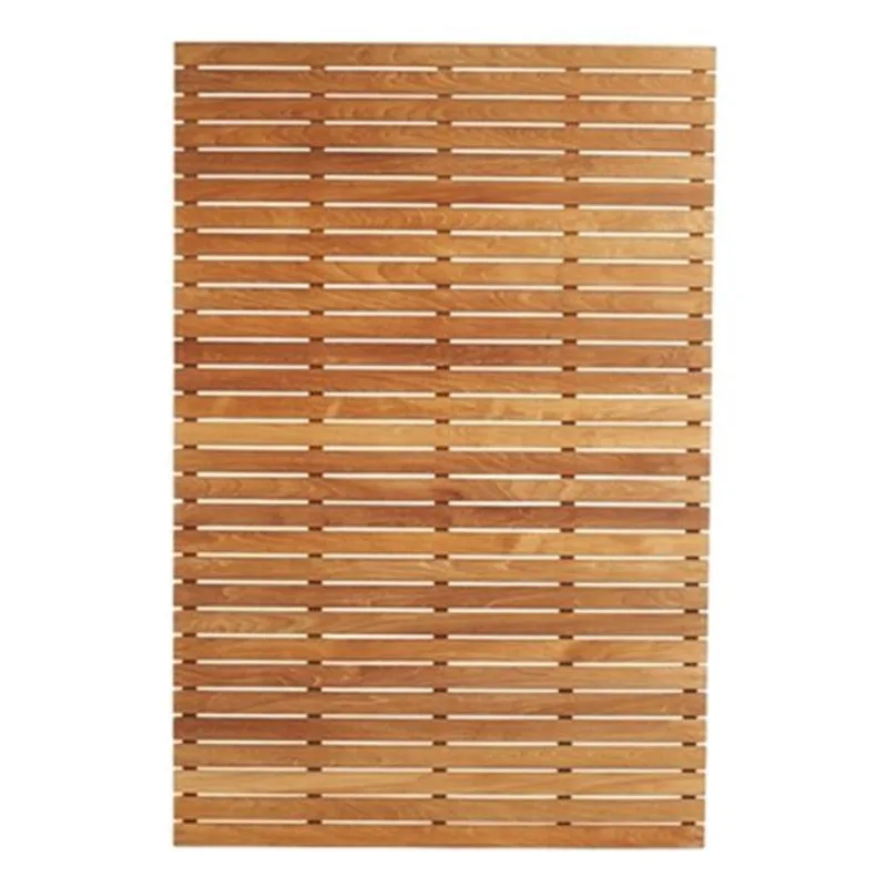 ARB Teak & Specialties 60-in x 40-in Teak Shower Base Bath Mat