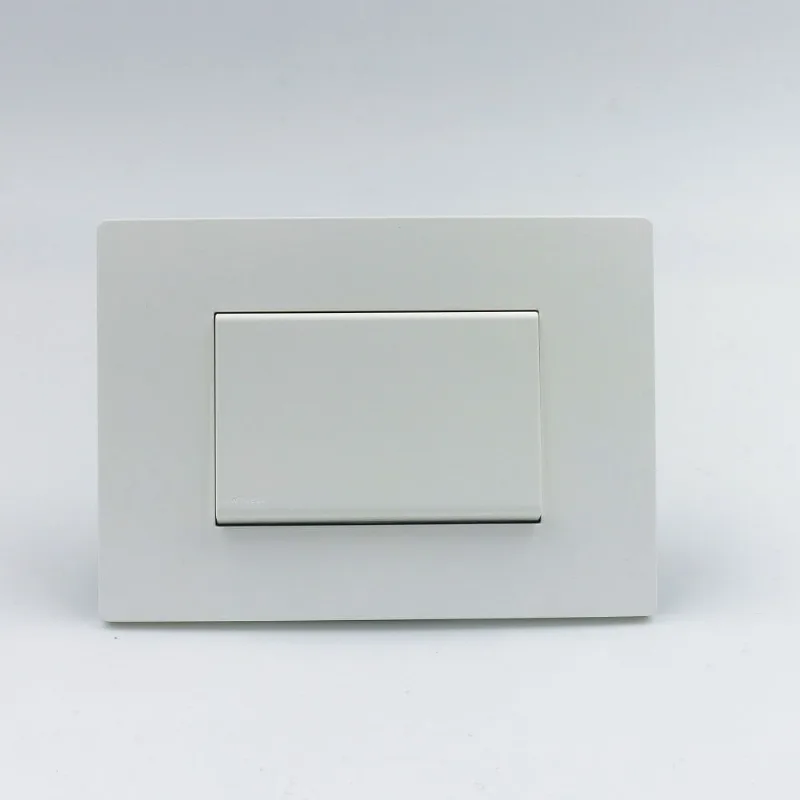 CONMUTADOR DE 4 VIAS TECLON SINTHESI S33 PLACA BLANCA MATE Y DADO S22 BLANCO
