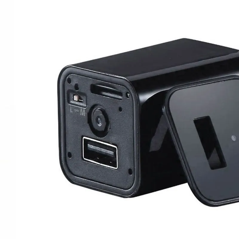 Carregador com Câmera Full HD e Sensor de Presença - 32GB
