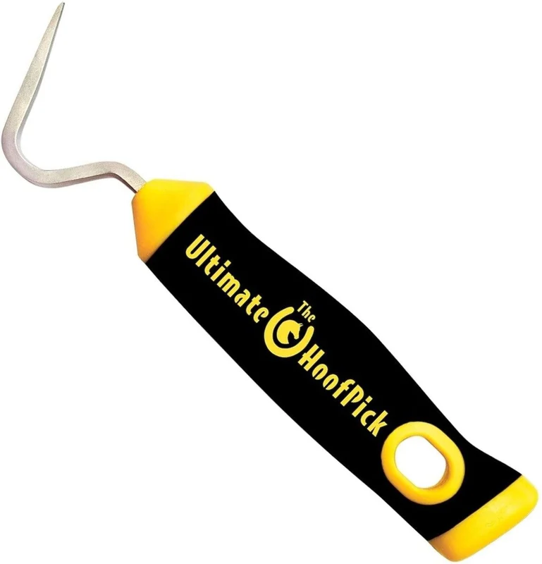 Equinimity Jackhammer Ultimate Steel Hoof Pick One Size / Yellow