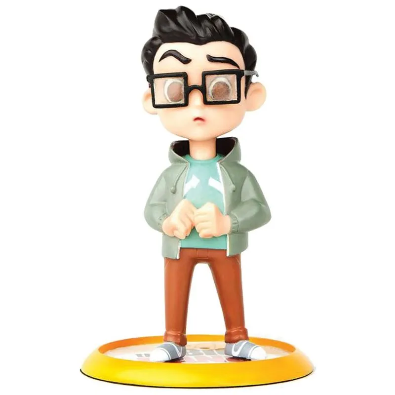 Boneco Colecionável 9Cm Dr. Sheldon Lee Cooper Quantum Mechanix