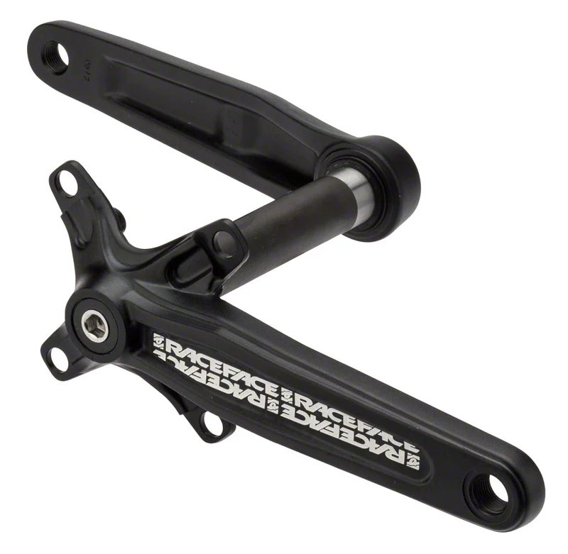 RaceFace Ride Fatbike Crank Arm Set 175mm for 170mm Rear Black
