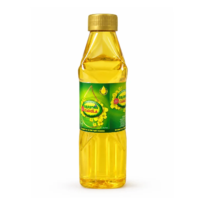 SEASONS CANOLA OIL BOTTLE 1 LTR