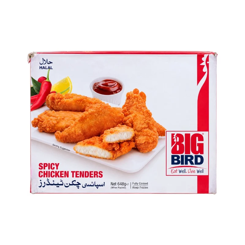 BIG BIRD SPICY CHICKEN TENDER 648 GM