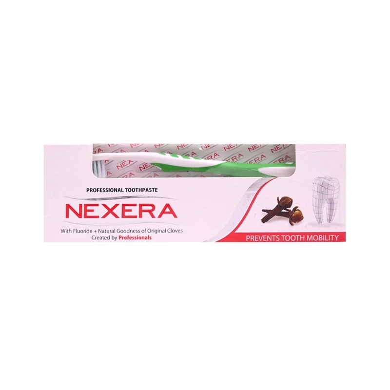 NEXTRA TOOTH PASTE WITH FLUORIDE + GOODNESS OF ORIGINAL CLOV