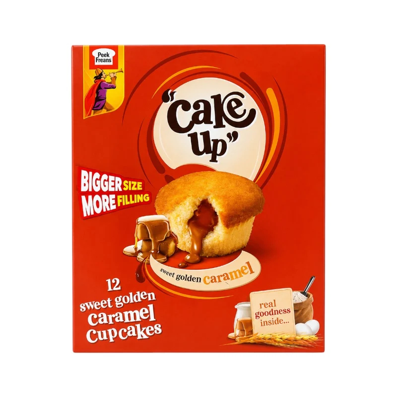 PEEK FREANS CAKE CUP CARAMEL 12 BOX PCS
