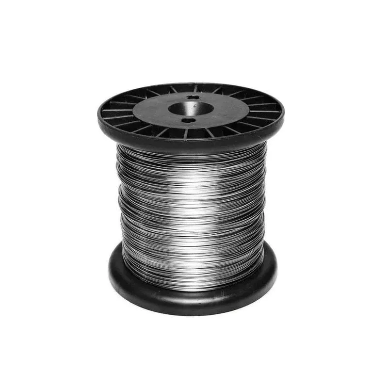 Bonina De Aço Inox 0,45Mm 268M Arame Liso Cerca Eletrica