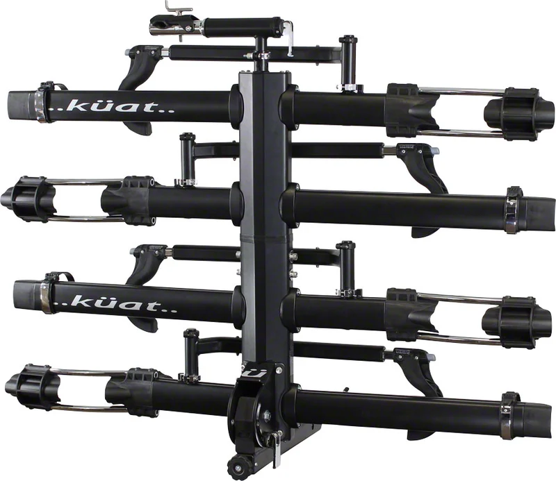 Kuat NV 2 Bike Add On Hitch Rack Add-On 2-Bike~ Black/Chrome