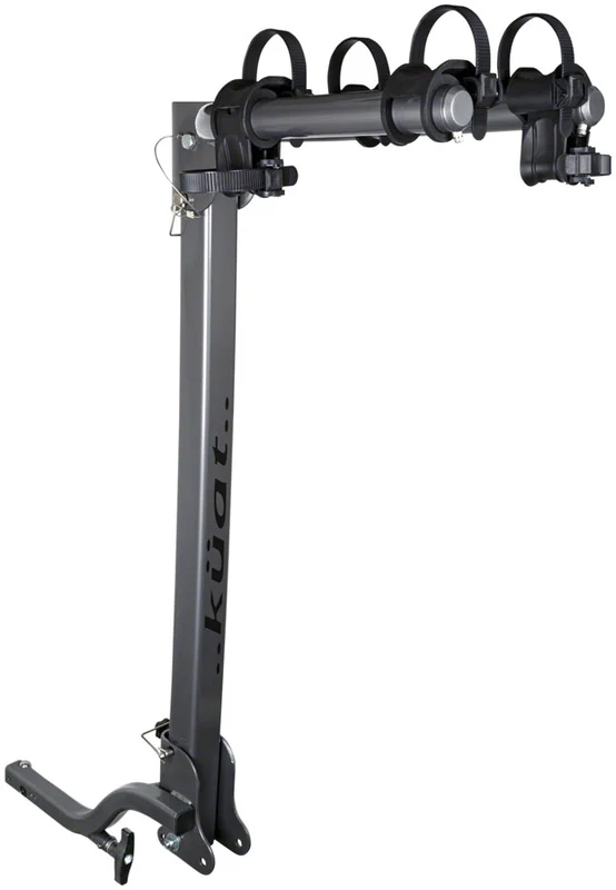 Kuat Beta Hitch Bike Rack 2 Rack 1.25" Receiver 2 Capacity Gray Metallic