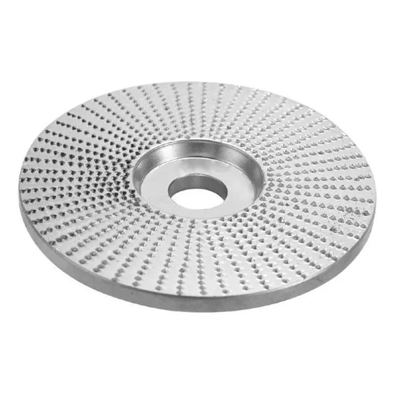 Roda De Moedura Do Ângulo De Madeira Que Lixa O Disco