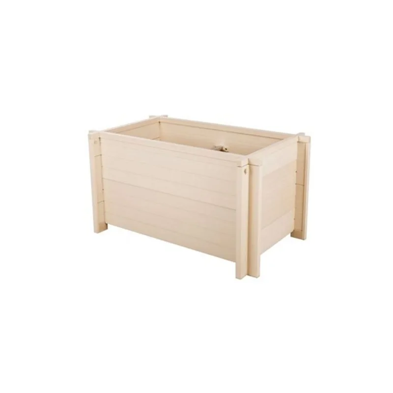 New Age Pet Garden 30-in x 15.7-in Maple Mixed Composite Flower Planter