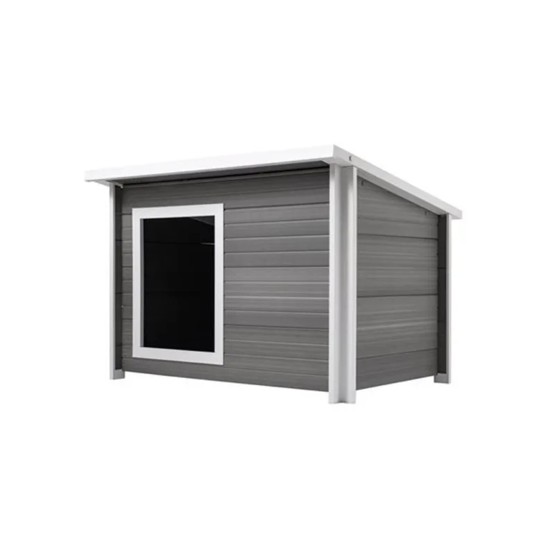 New Age Pet Rustic Lodge X-Large Grey Dog House