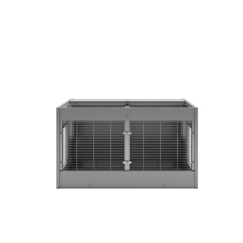 New Age Pet Cozy Critter Connect-a-Hutch - Grey