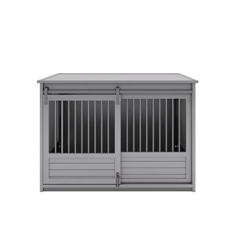 New Age Pet Barndoor X-Large Pet Crate - Grey