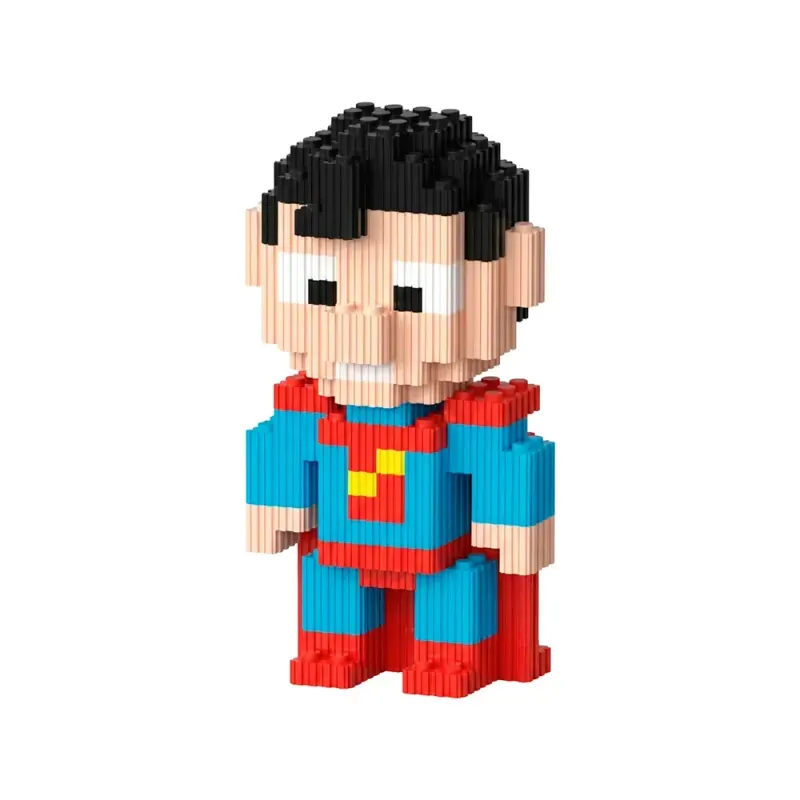Bloco Mágico Montável Personagens Unidade - Super Homem Super-homem