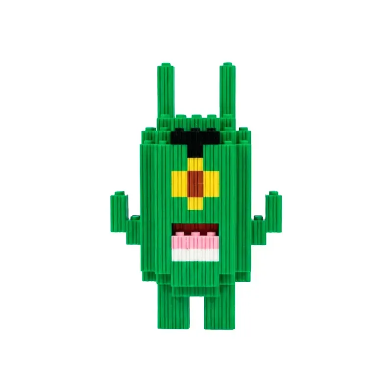 Bloco Mágico Montável Personagens Unidade - Plankton Plankton