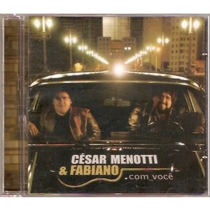 Cd César Menotti E Fabiano - Com Você