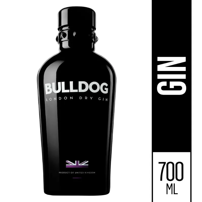 Gin Sabor Suave y Ligero 700 Ml Bulldog Gin Bulldog 700 Ml