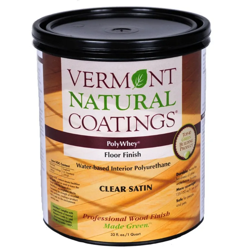 Revestimento De Piso Vermont Natural Coatings Polywhey 1l (pacote Com 6)