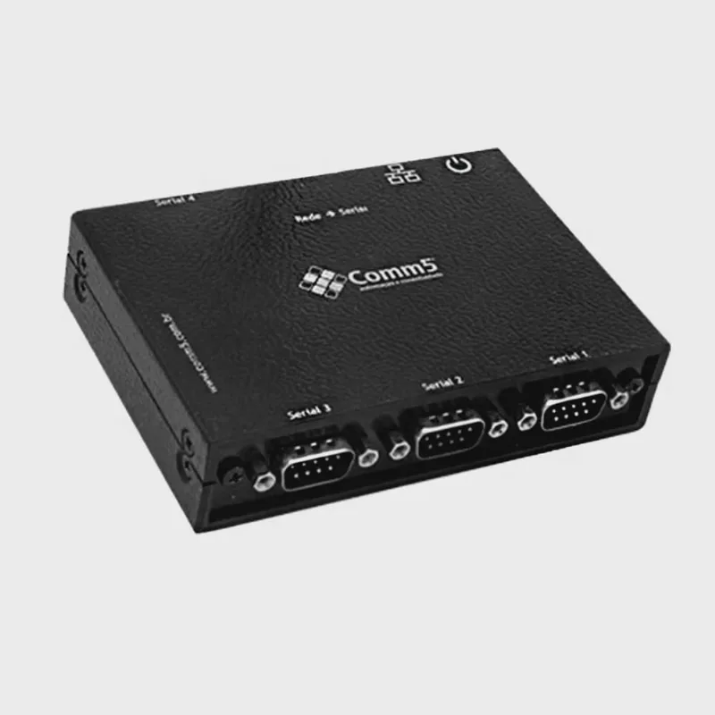 Conversor de Rede Para 4 Saídas Seriais RS232 Comm5 4S-TCP-SH-2