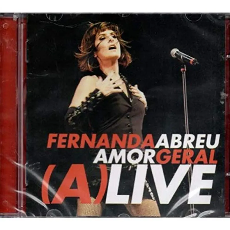 Cd fernanda abreu - amor geral (a)live