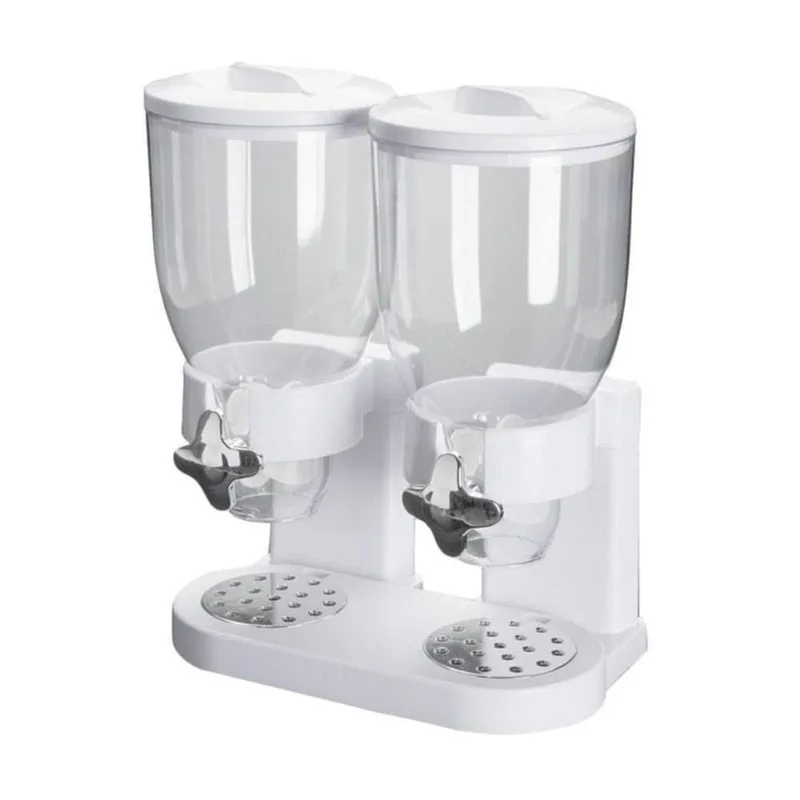 Porta Cereal Acrilico Gourmet Duplo 3,5L