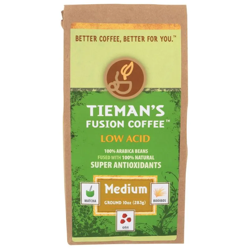 Pacote Com 6 Unidades De Café Tiemans Fusion Ground Medium Roast Fusion