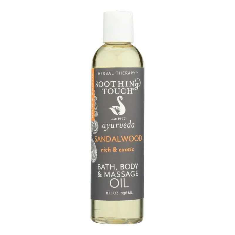 Óleo De Banho E Corpo Soothing Touch Sandalwood 240 Ml