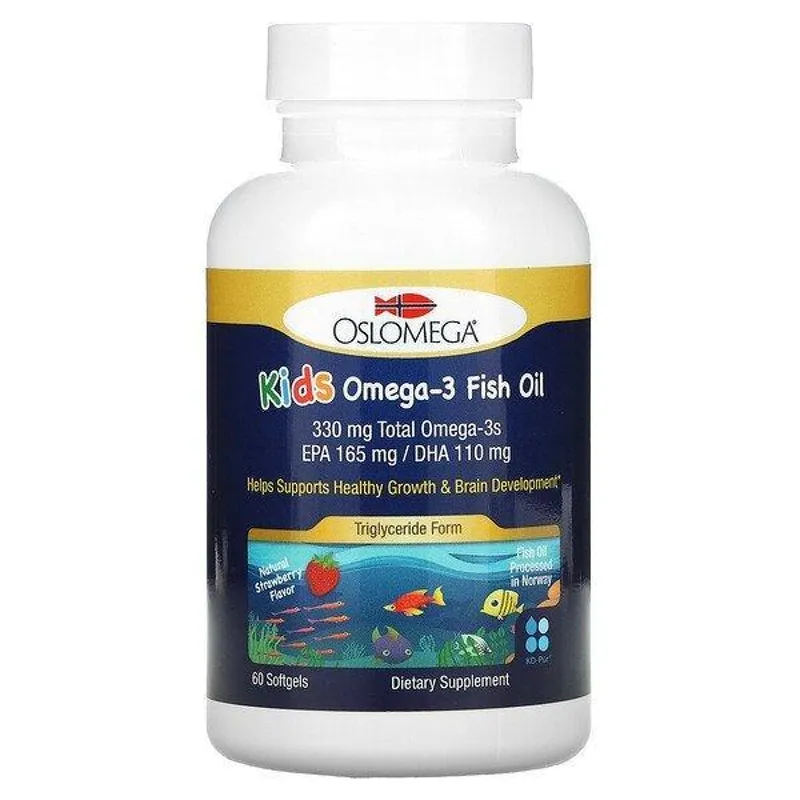 Ômega 3 Kids 60 Softgels Oslomega