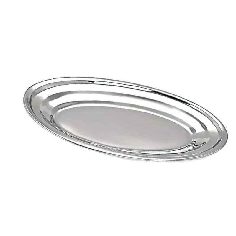 Travessa Oval Rasa Inox - GP Inox