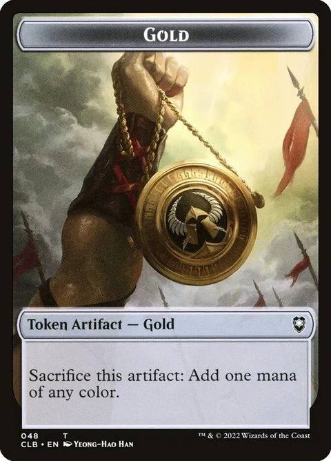 Gold // Dragon (48/33) Non-Foil / Near Mint