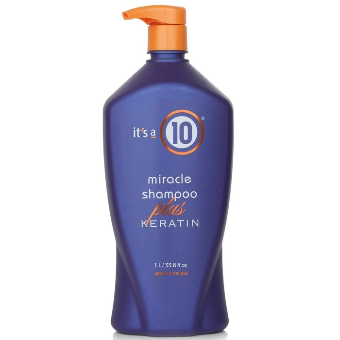 Miracle Shampoo Plus Keratin (sulfate Free) 1000ml/33.8oz