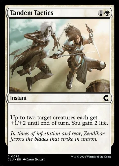 Tandem Tactics (76) Non-Foil / Near Mint