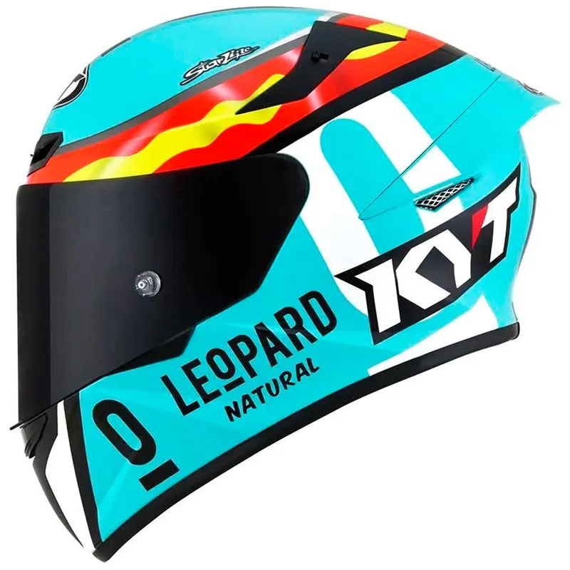 Capacete KYT TT Course Jaume Masia Leopard 56