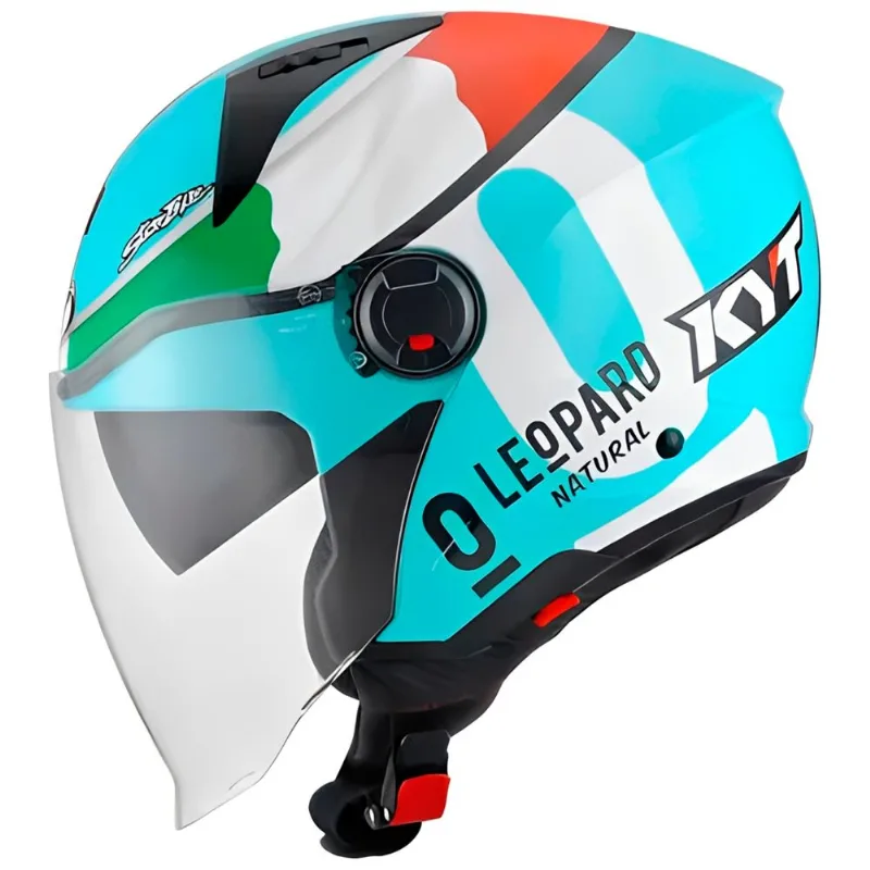 Capacete KYT D-City Dennis Foggia Leopard 58