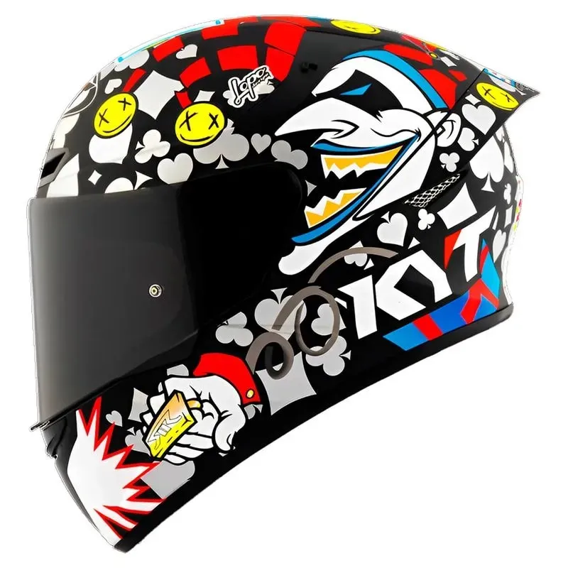 Capacete kyt tt Course Riccardo Rossi 2022 Joker Preto