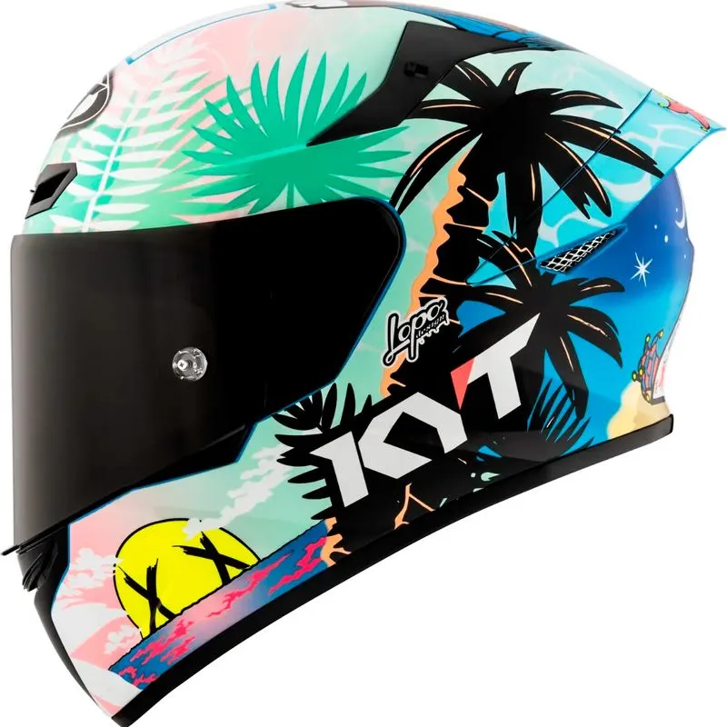 Capacete KYT TT Course Riccardo Rossi Barcelona 60