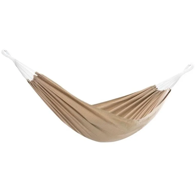 Vivere Brazilian Sunbrella Double Hammock - Sand - 12-ft